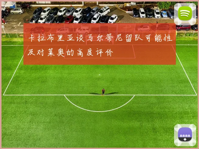 卡拉布里亚谈马尔蒂尼留队可能性及对莱奥的高度评价
